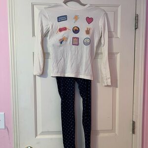 Girls Gap Kids Pajama Set
